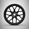 "DRIFTER" BILLET HYBRID WHEEL, 8" REAR (POLARIS & BRP)