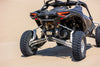 Can-Am Maverick R Intense Series Billet Radius Rod Kit Raw on dirt
