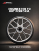 "DRIFTER" BILLET HYBRID WHEEL, 8" REAR (POLARIS & BRP)