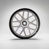 "DRIFTER" BILLET HYBRID WHEEL, 8" REAR (POLARIS & BRP)