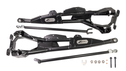 Polaris Turbo R / Pro S High Clearance Trailing Arms BLACK