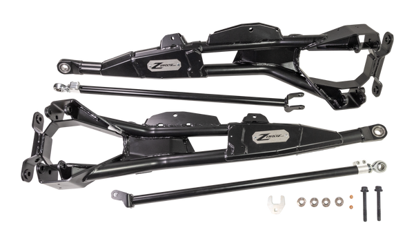 Polaris Turbo R / Pro S High Clearance Trailing Arms BLACK