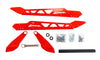 Zbroz Racing Skidoo Lynx Rear Red Bumper Components